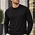 Мужская чёрная кофта Armani Exchange