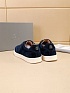 Замшевые кроссовки Brunello Cucinelli low-top - Navy