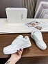 Женские кожаные кроссовки Celine Premium - White