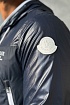 Мужская тёмно-синяя ветровка Moncler Vaugirard