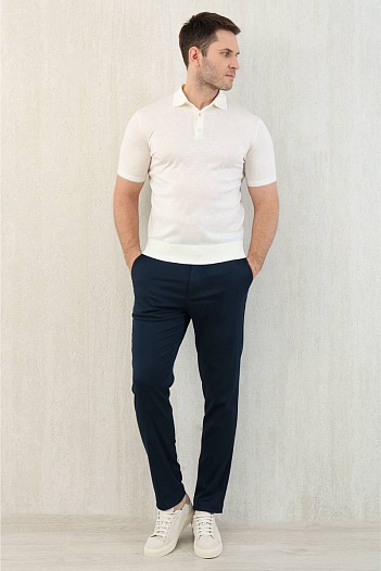 Мужские брюки Loro Piana Premium - Navy   