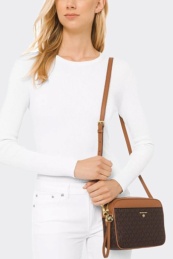 Женская кожаная сумка Michael Kors 24x16 см (4 расцветки)   