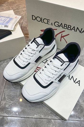 Мужские комбинированные кроссовки Dolce & Gabbana   
