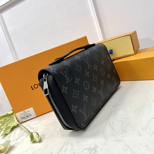Кожаное портмоне Louis Vuitton Zippy XL premium 22x12x5 см   