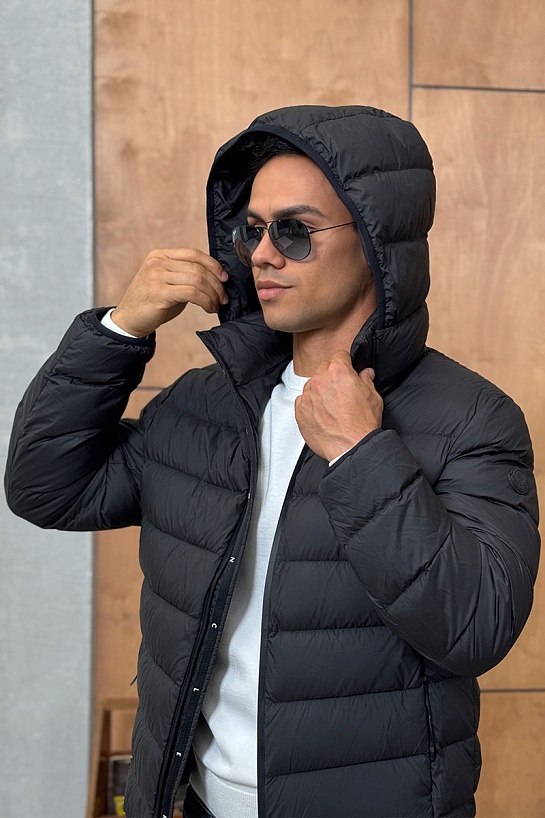 Мужской пуховик Moncler Jeluz - Black