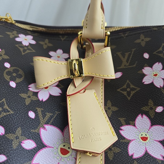 Дорожная сумка Louis Vuitton x Takashi Murakami Keepall Bandoulière 45x22 см   