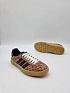 Женские кроссовки Gucci x Adidas Gazelle Collaboration - Brown