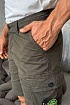 Зелёные шорты Stone Island cargo compass-patch