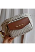 Кожаная поясная сумка Michael Kors Perry 27x14 см - White