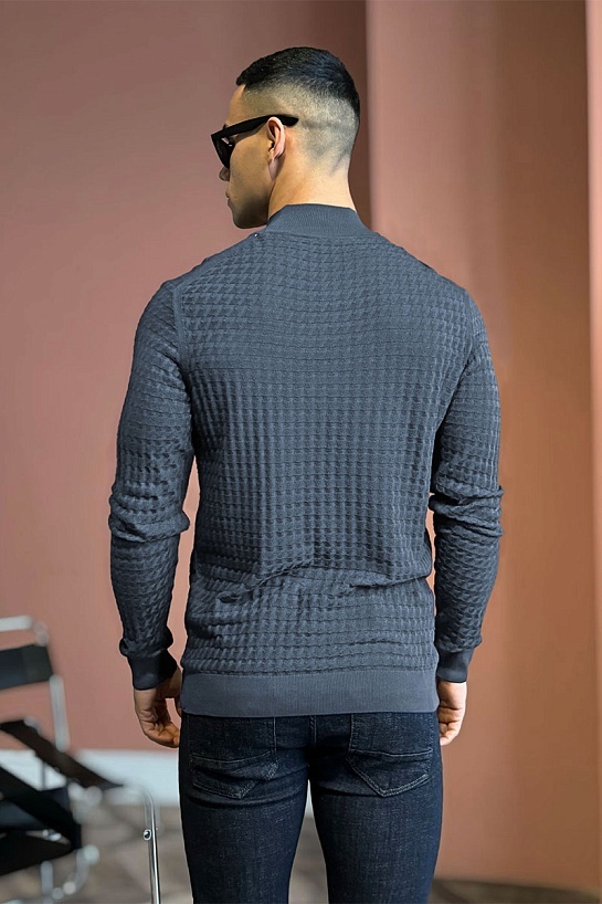 Мужская водолазка Brioni цвета индиго