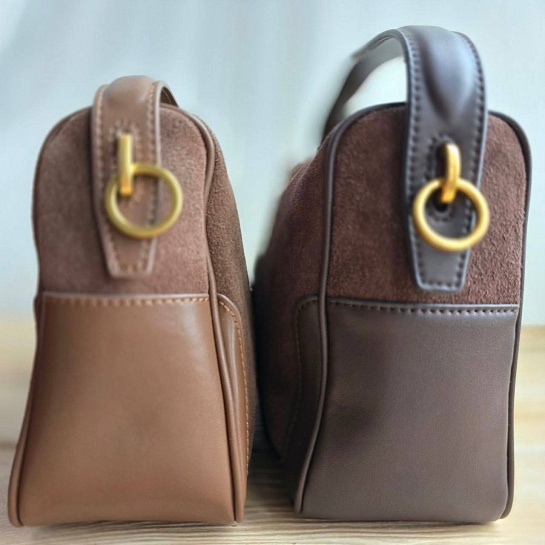 Замшевая сумка Yves Saint Laurent 29x18 см