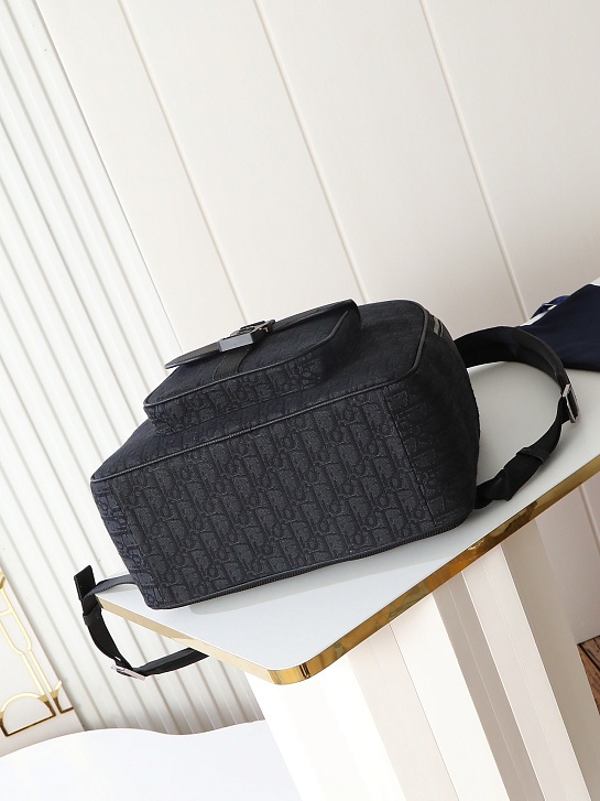 Текстильный рюкзак Dior Oblique Premium 43.5x33x19.5 см