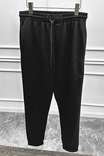 Чёрные спортивные штаны Giorgio Armani   