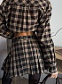 Женский костюм в клетку MIU MIU