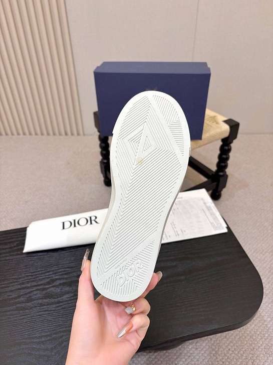 Мужские кроссовки Dior B101 Diamond  - Black