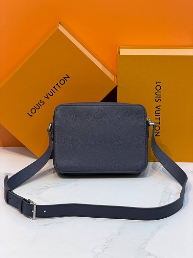 Кожаная сумка Louis Vuitton Boarding Messenger premium 24x18x9 см   