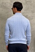 Мужской джемпер Polo Ralph Lauren cable-knit - Blue