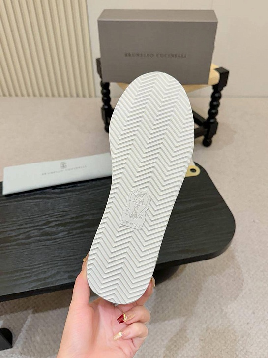 Мужские кроссовки Brunello Cucinelli low-top - Navy