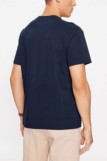 Мужская тёмно-синяя футболка Polo Ralph Lauren "Bear"   