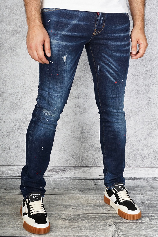 Мужские джинсы Dsquared2 "Paint Splatter"