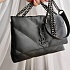 Женская кожаная сумка Yves Saint Laurent Puffer LouLou 30x20 см