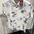 Мужское поло Etro "Floral" - White