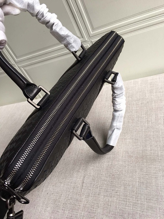 Кожаный портфель Bottega Veneta Premium 38x28x7 см