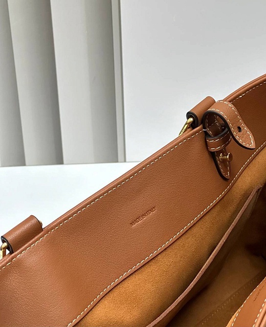 Женская сумка Celine Appoline Medium Premium 37.5x22x16 см - Brown