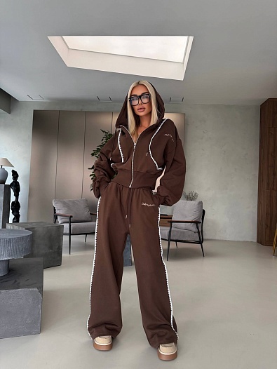 Женский костюм Schiaparelli premium - Brown   