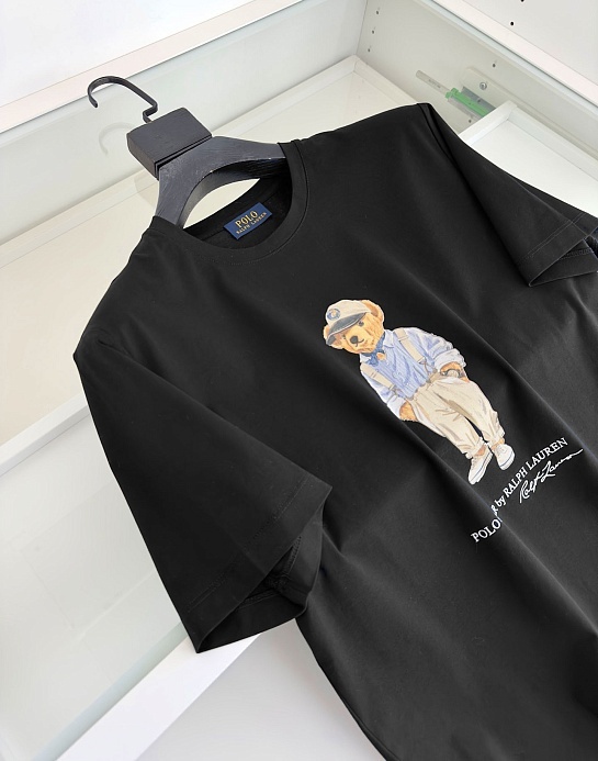 Футболка Роlо Ralрh Lаurеn Hemingway Bear - Black