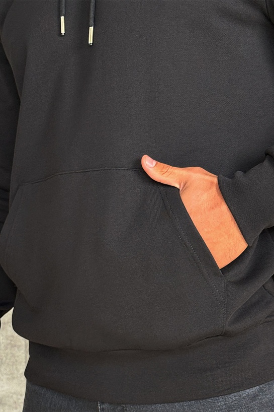 Мужское худи Celine чёрного цвета