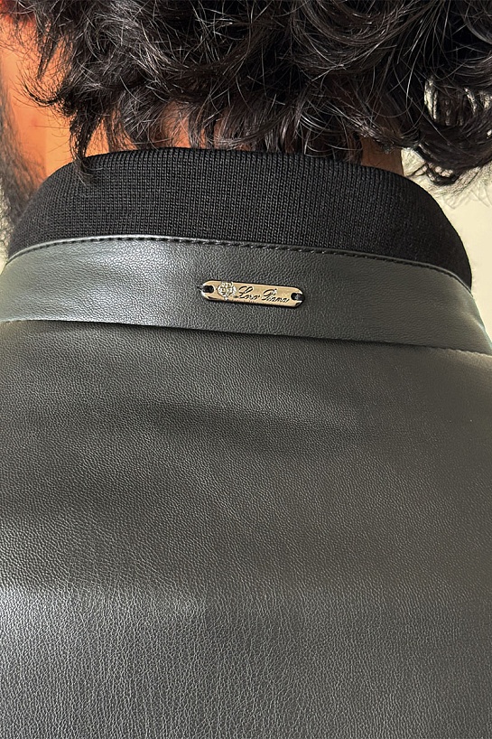 Мужская кожаная куртка Loro Piana