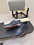 Кожаные ботинки Brunello Cucinelli derby - Navy