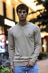 Мужская кофта Роlо Ralрh Lаurеn half-zip - Beige