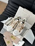 Женские кожаные кроссовки Golden Goose Ball Star Premium - Beige / White