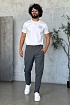 Мужские брюки цвета хаки Zilli slim fit