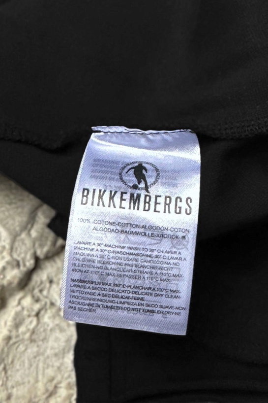 Мужские чёрные штаны Bikkembergs