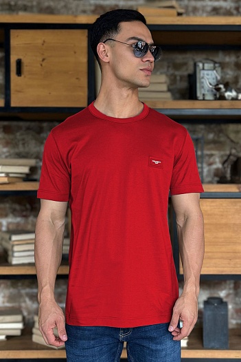 Мужская футболка Dolce & Gabbana Premium - Red   