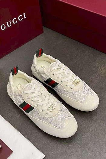 Женские кроссовки Gucci GG Shift premium   