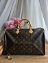 Кожаная сумка Louis Vuitton Speedy Bandouliere 30x20 см