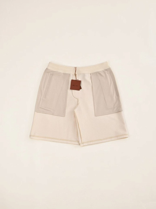 Мужские бежевые шорты Loro Piana premium