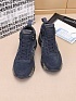 Замшевые кроссовки с мехом Premiata high-top - Navy