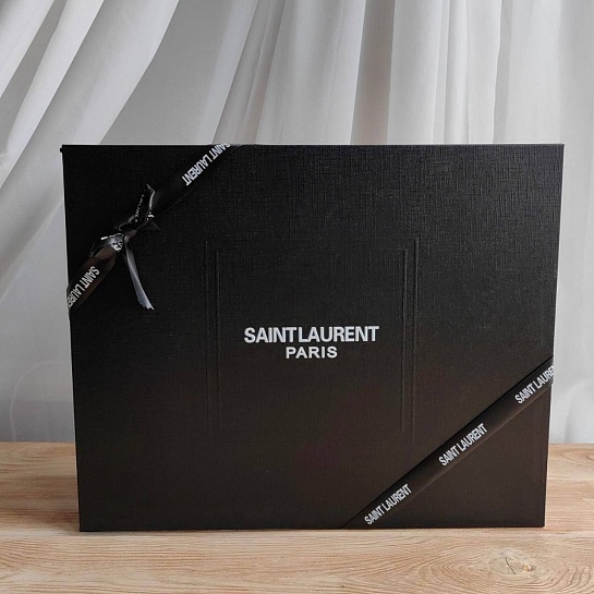 Кожаная сумка Yves Saint Laurent Niki Medium Black 28x21 см