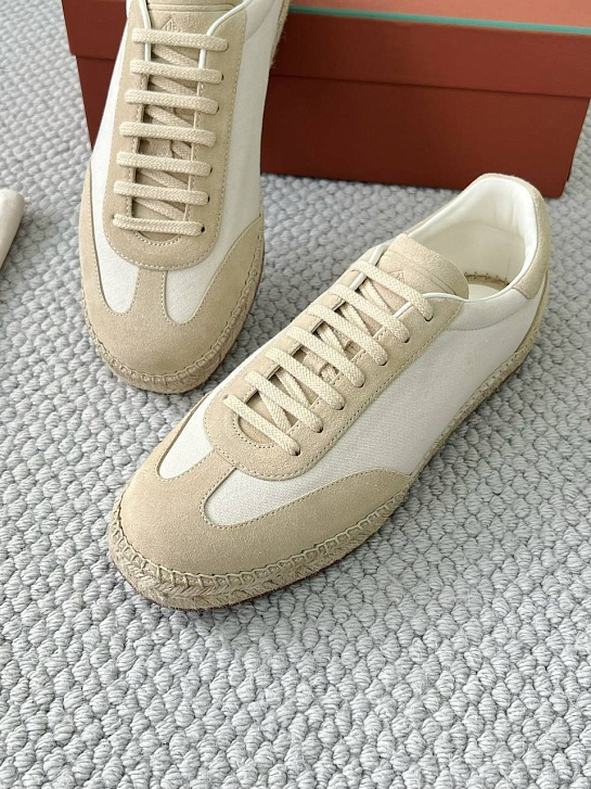 Мужские кроссовки Loro Piana Sea Tennis Walk - Beige