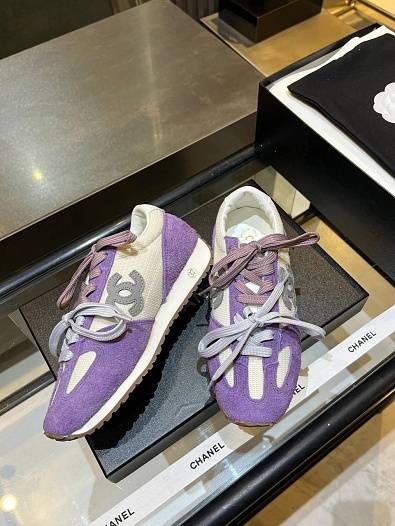 Женские кроссовки Chanel Premium   