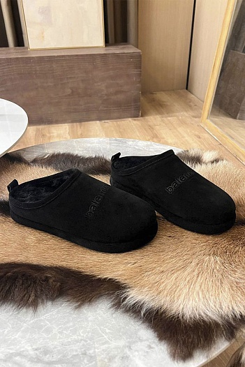 Женские ботинки сабо Balenciaga Alaska 55 premium - Black   