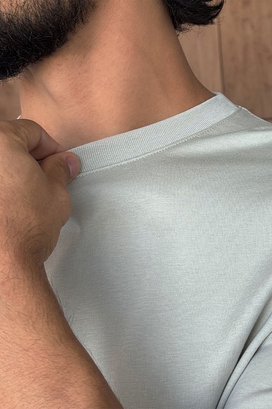 Мужская бежевая футболка Y-3 Yohji Yamamoto