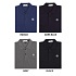 Поло с длинным рукавом Stone Island logo-patch - Indigo