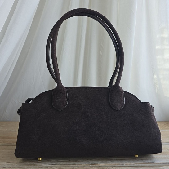 Замшевая сумка Coach 33x16 см