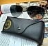 Солнцезащитные очки Ray-Ban Aviator Large Metal - Black